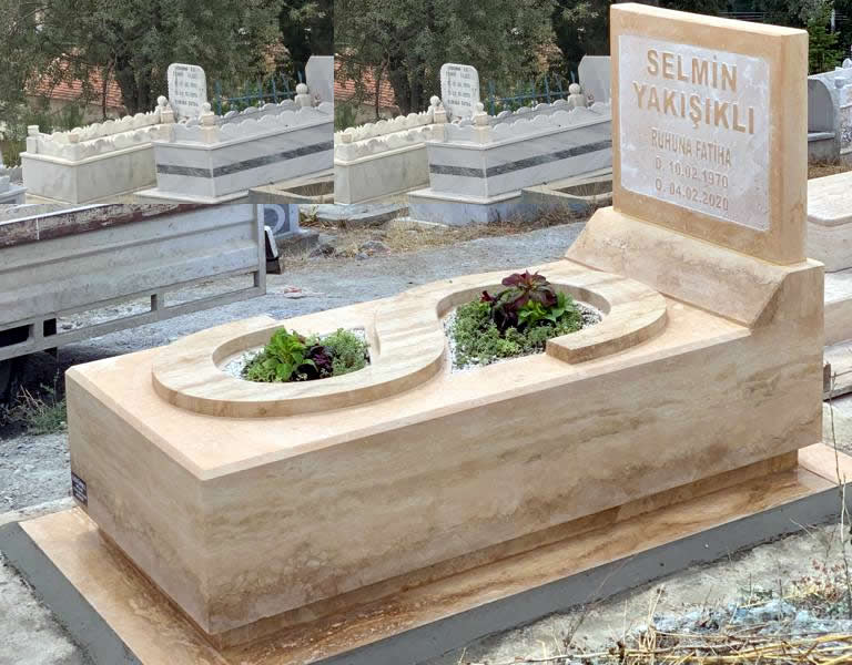 Traverten Mezar Yapımı